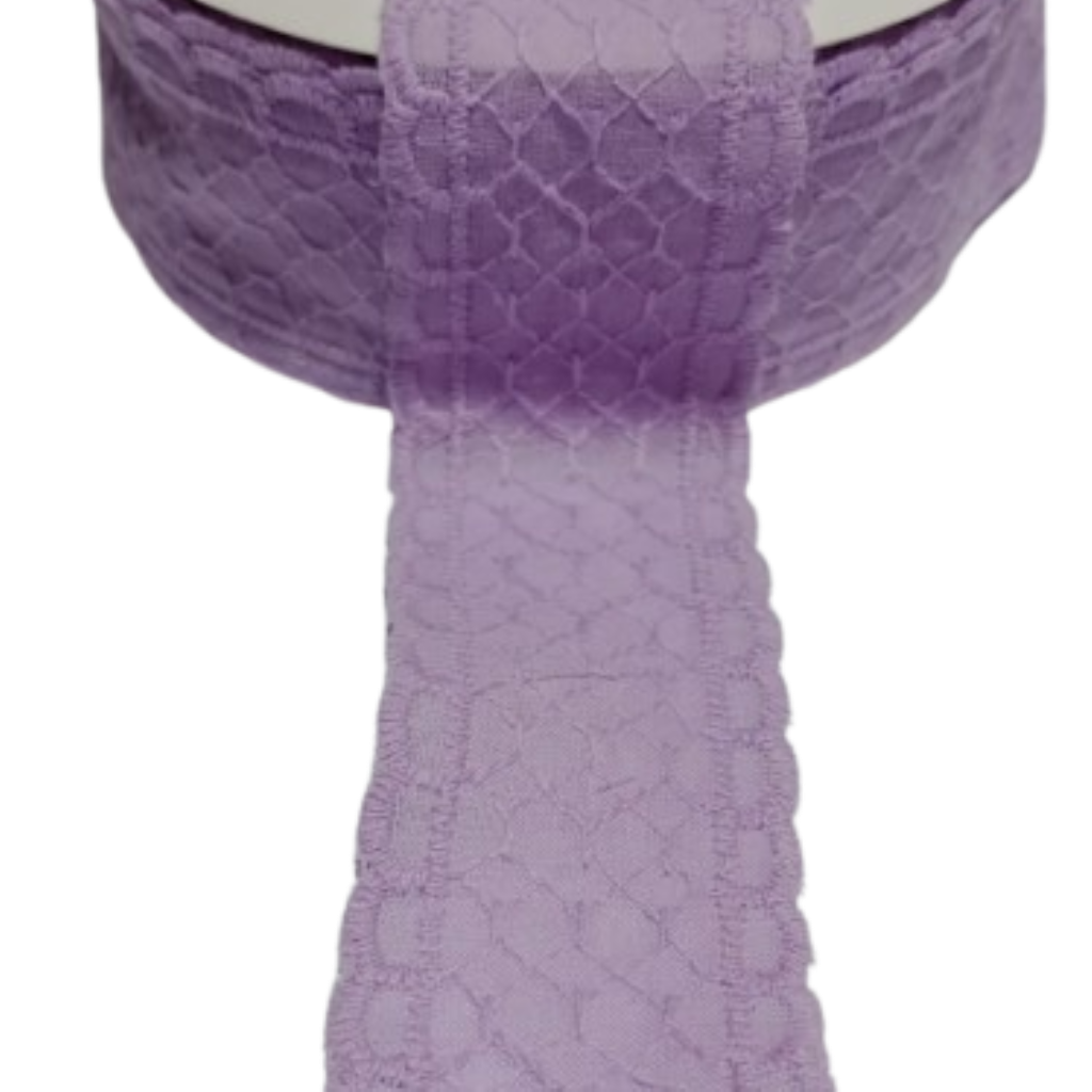 61430 FITA RENDADA TEIA 38MM #Lilás (M)