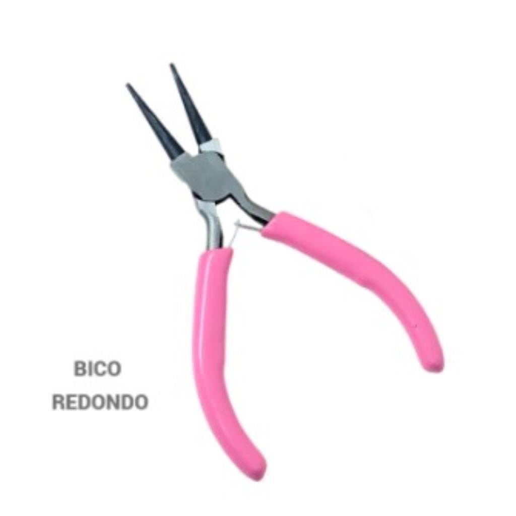00685 ALICATE ROSA DE BICO REDONDO MAXMIL PROFISSIONAL