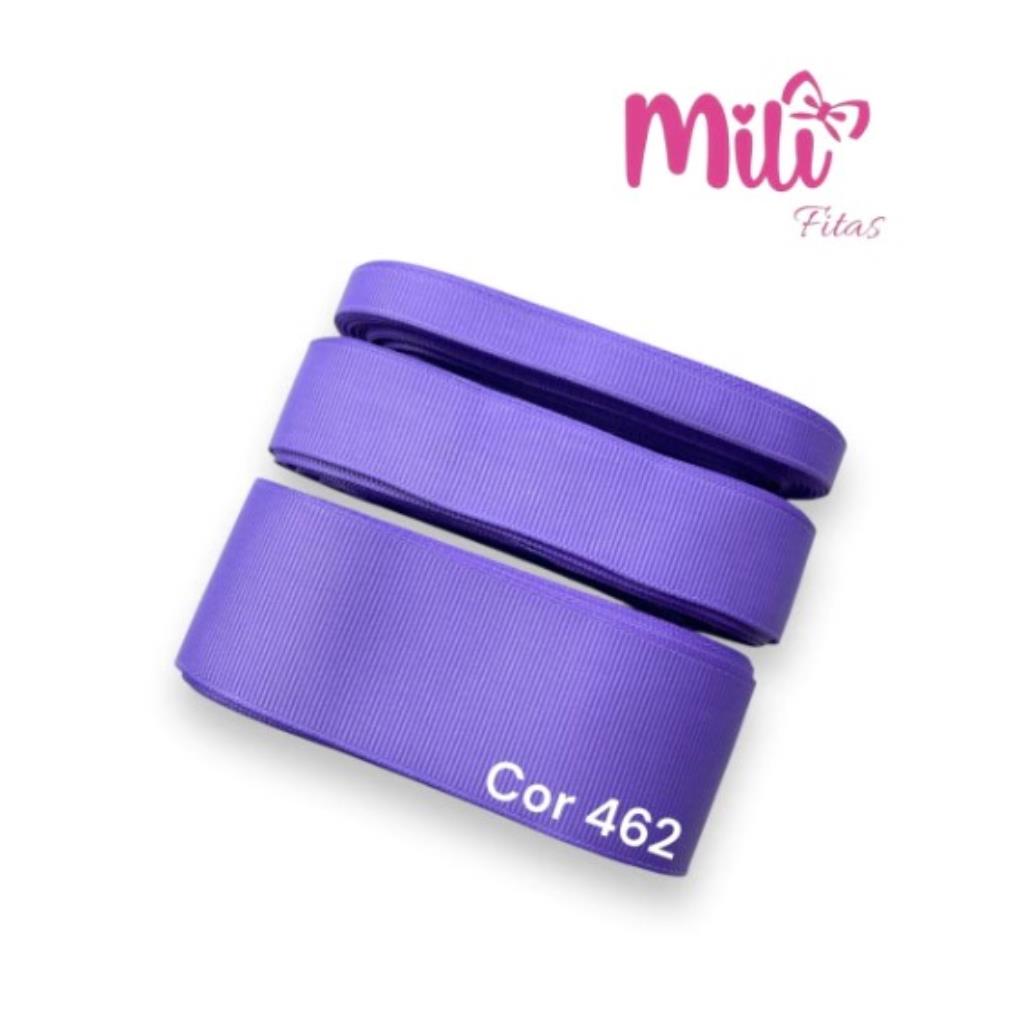 10462 FITA MILI GORGURAO LISA 10MM #462 HYACINTH (M)