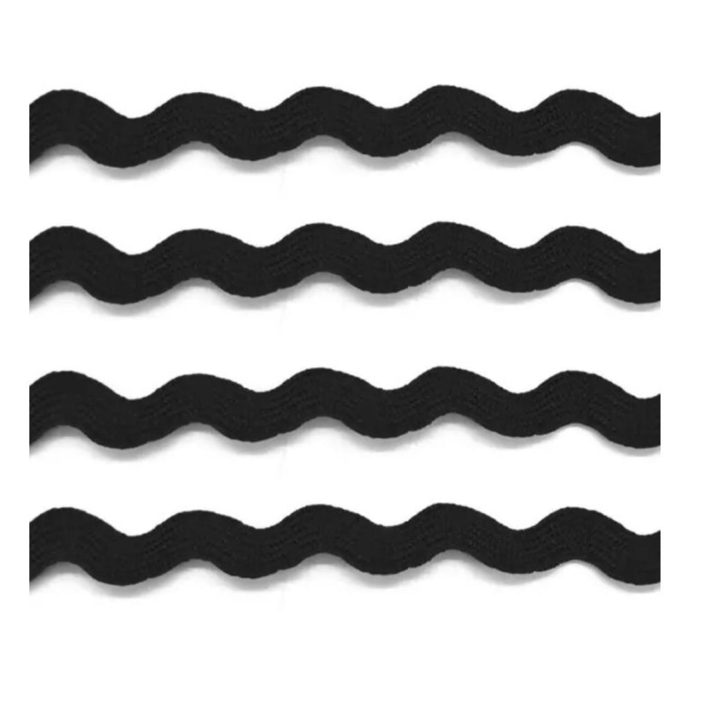 42579 SIANINHA #044 PRETO 8MM (M)