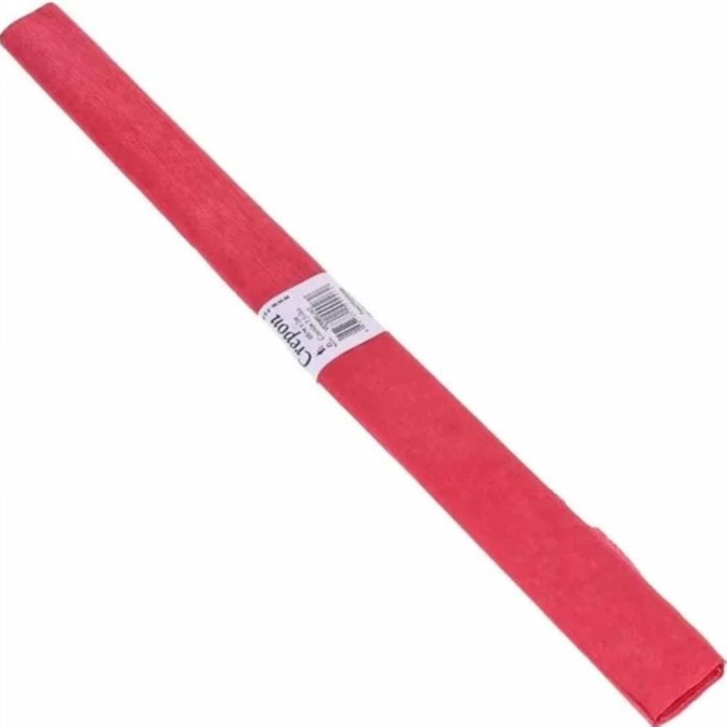00262 PAPEL CREPOM 48CM X 2M VERMELHO (UN)