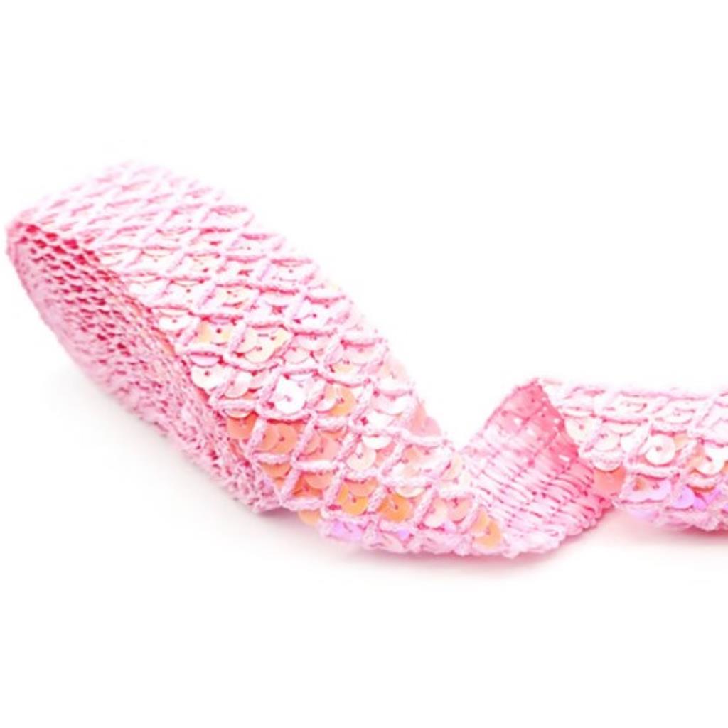64786 PASSAMANARIA PRINCESS 3.5CM ROSA (M)