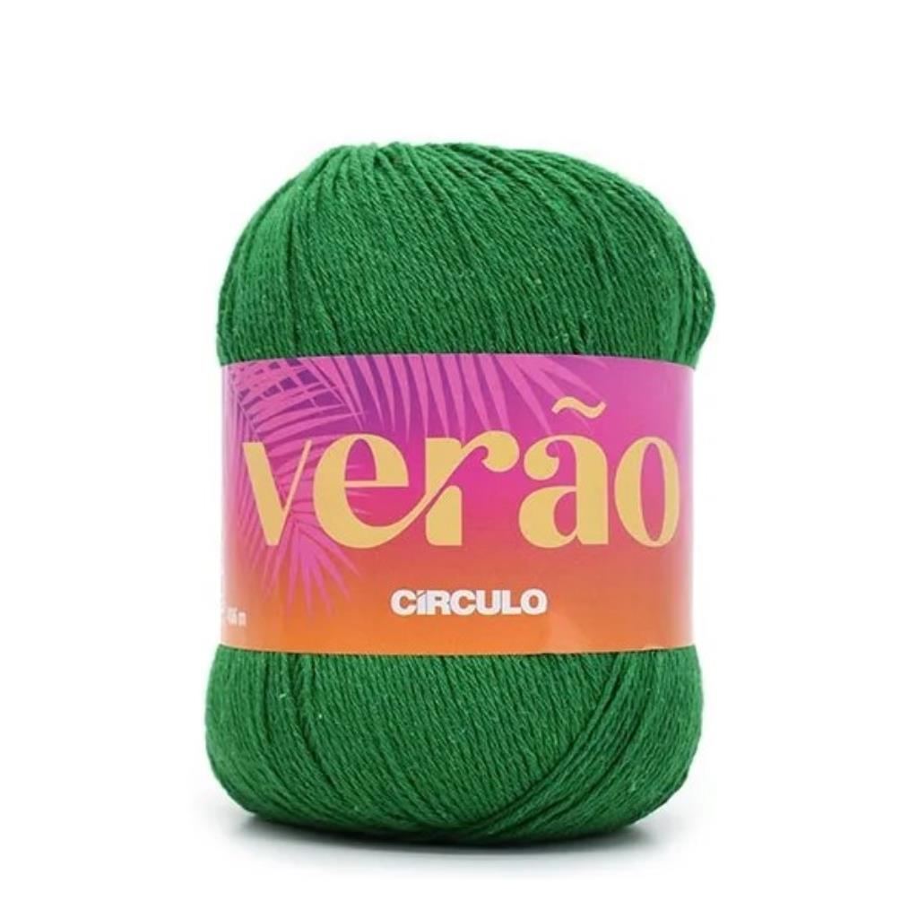 25635 LINHA CROCHE 406M-TEX 369 COR VERDE BANDEIRA 5286