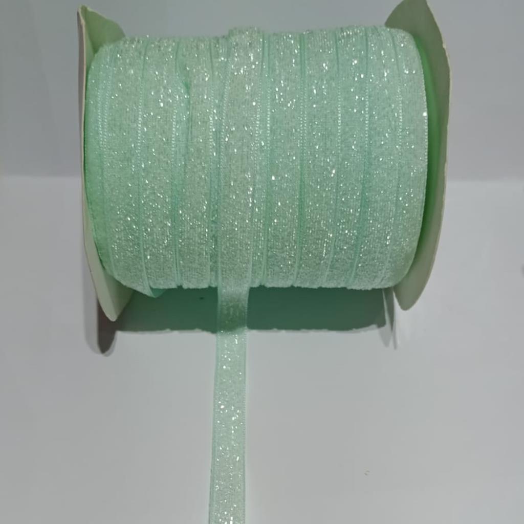24334 FITA METALIZADA 10MM VERDE BB (M)