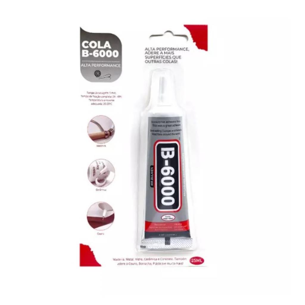 COLA B-6000-25ML-TRANSPARENTE