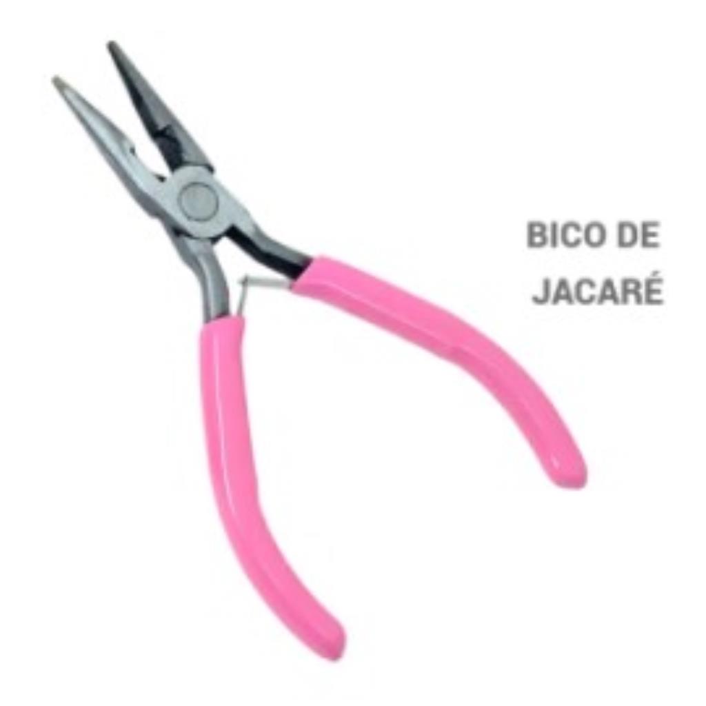 00686 ALICATE ROSA BICO E CORTE MAXMIL PROFISSIONAL
