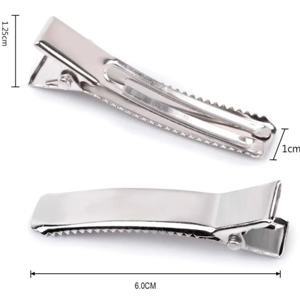 51447 Bico de pato 6cm 2 gar c/10un