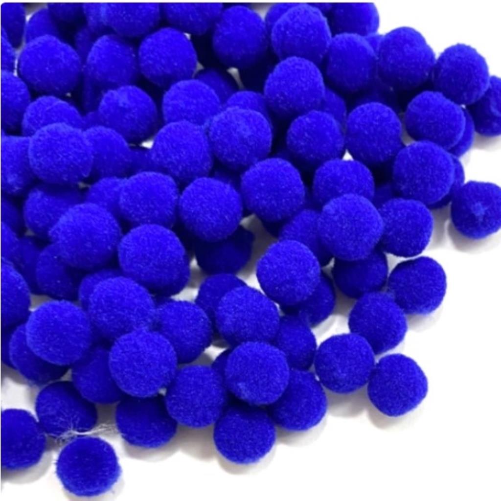 24253 POMPOM 10MM AZUL ROYAL (C/50UN)