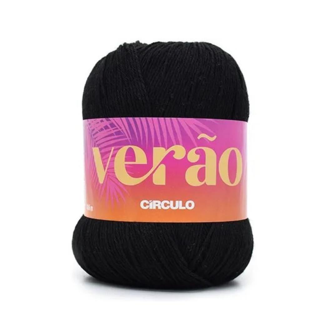 01216 LINHA CROCHE 406M-TEX 369 COR PRETO 8990