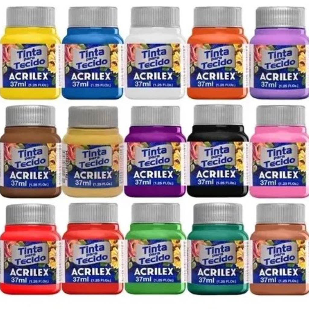 41391 TINTA P/TECIDO 37ML ACRILEX