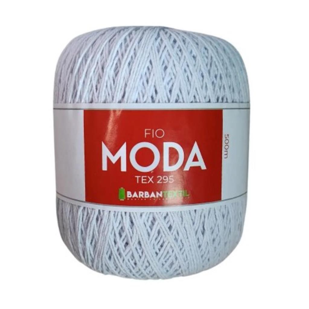 01280 FIO MODA TEX 295  COR BRANCO 500 M