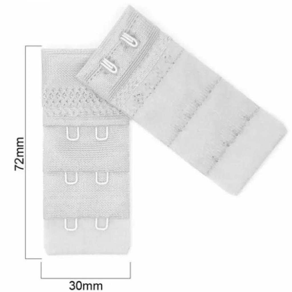 80716 EXTENSOR 2GA P/SUTIA 30MM BRANCO EXT030