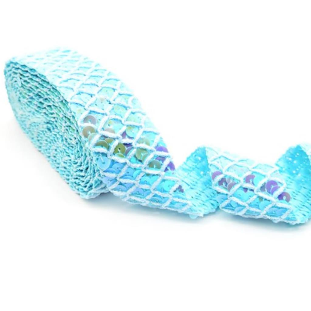 03434 PASSAMANARIA PRINCESS 3.5CM AZUL BB (M)