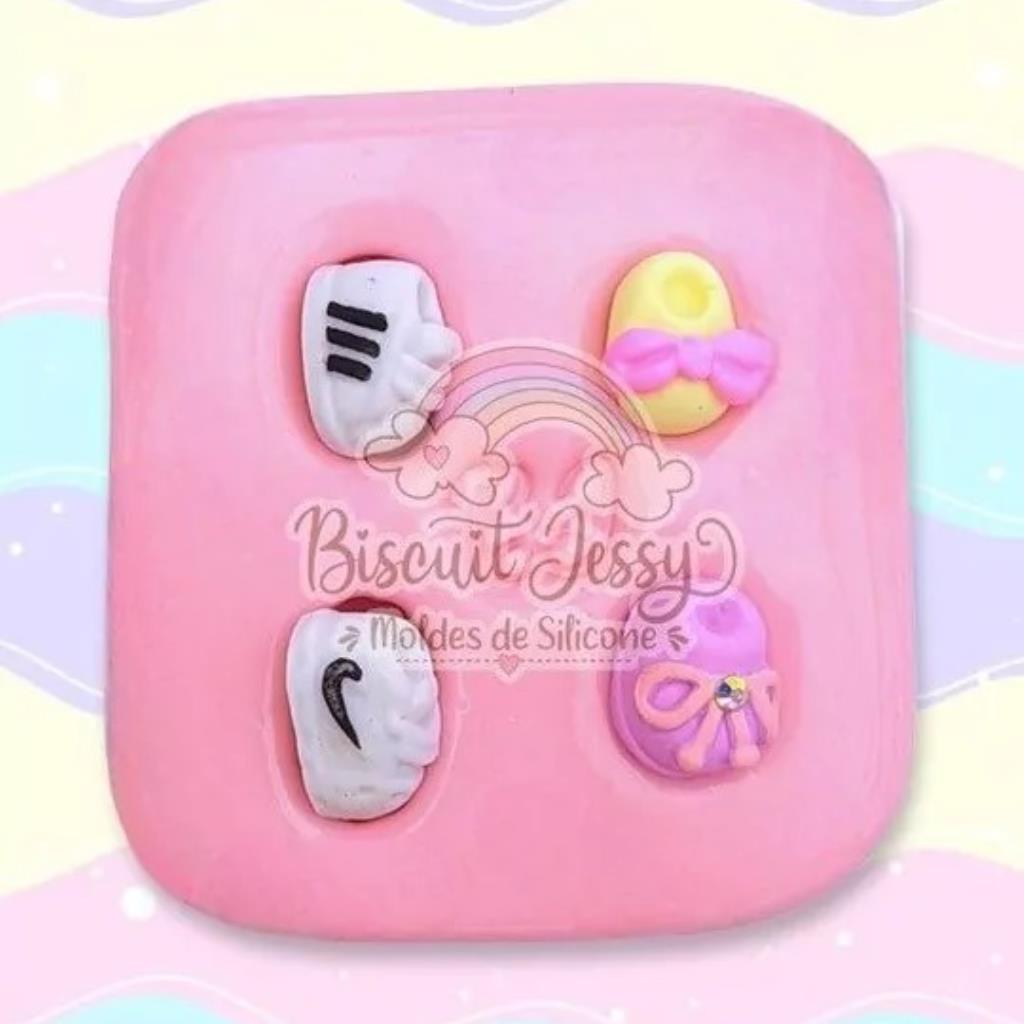 BJ037-MOLDE SILICONE SAPATINHO 2