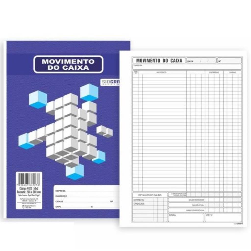 4022  LIVRO CAIXA 142X208MM-100F