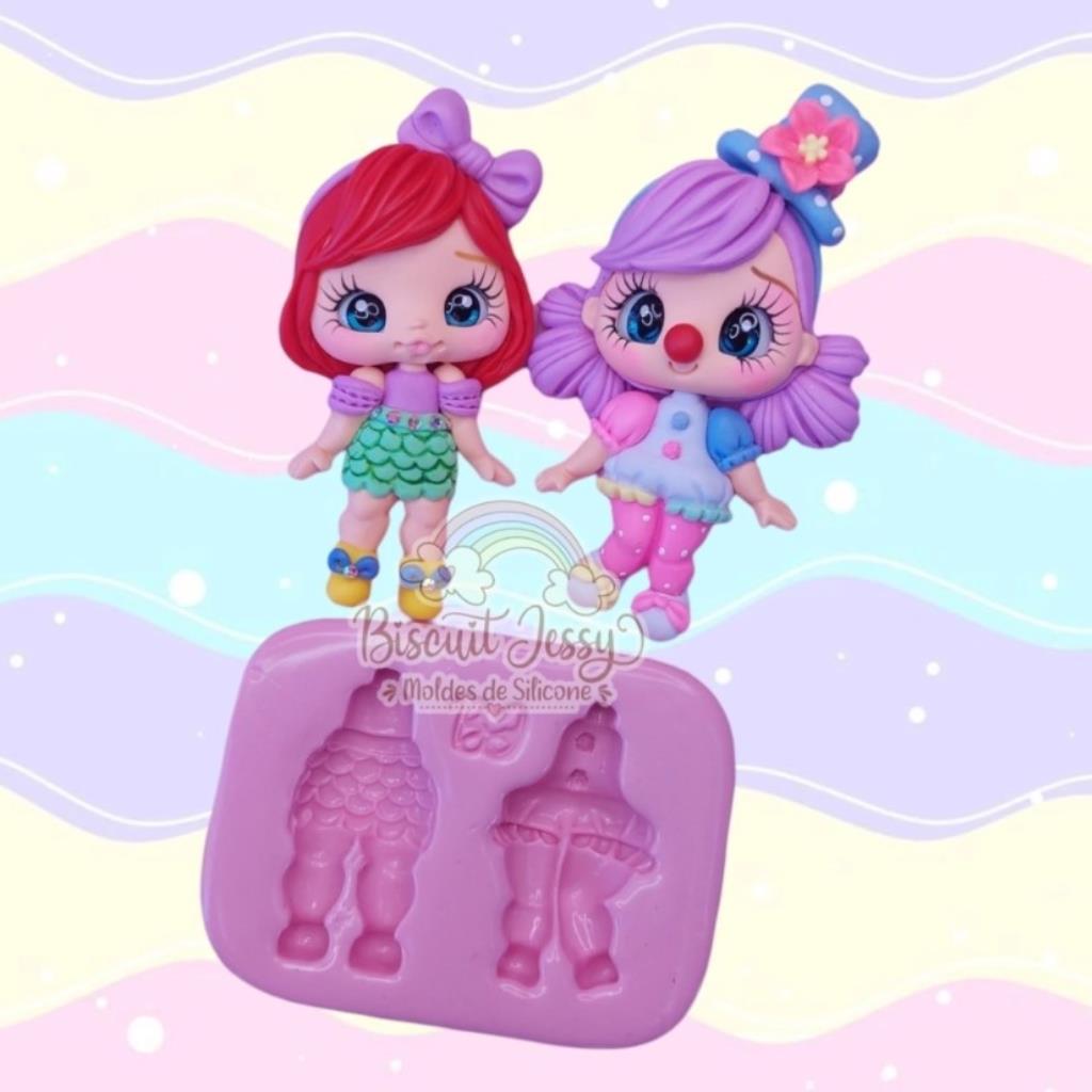 BJ084-MOLDE SILICONE  LOOKINHOS 4