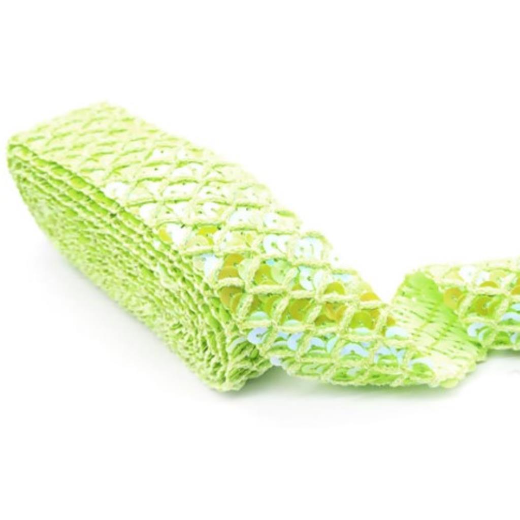 64823 PASSAMANARIA PRINCESS 3.5CM VERDE BB (M)