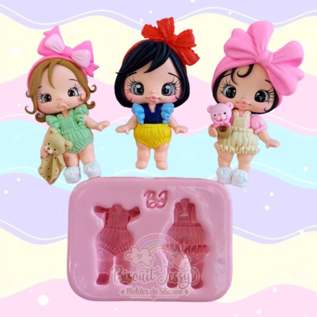 BJ051-MOLDE SILICONE CORPINHO BABY