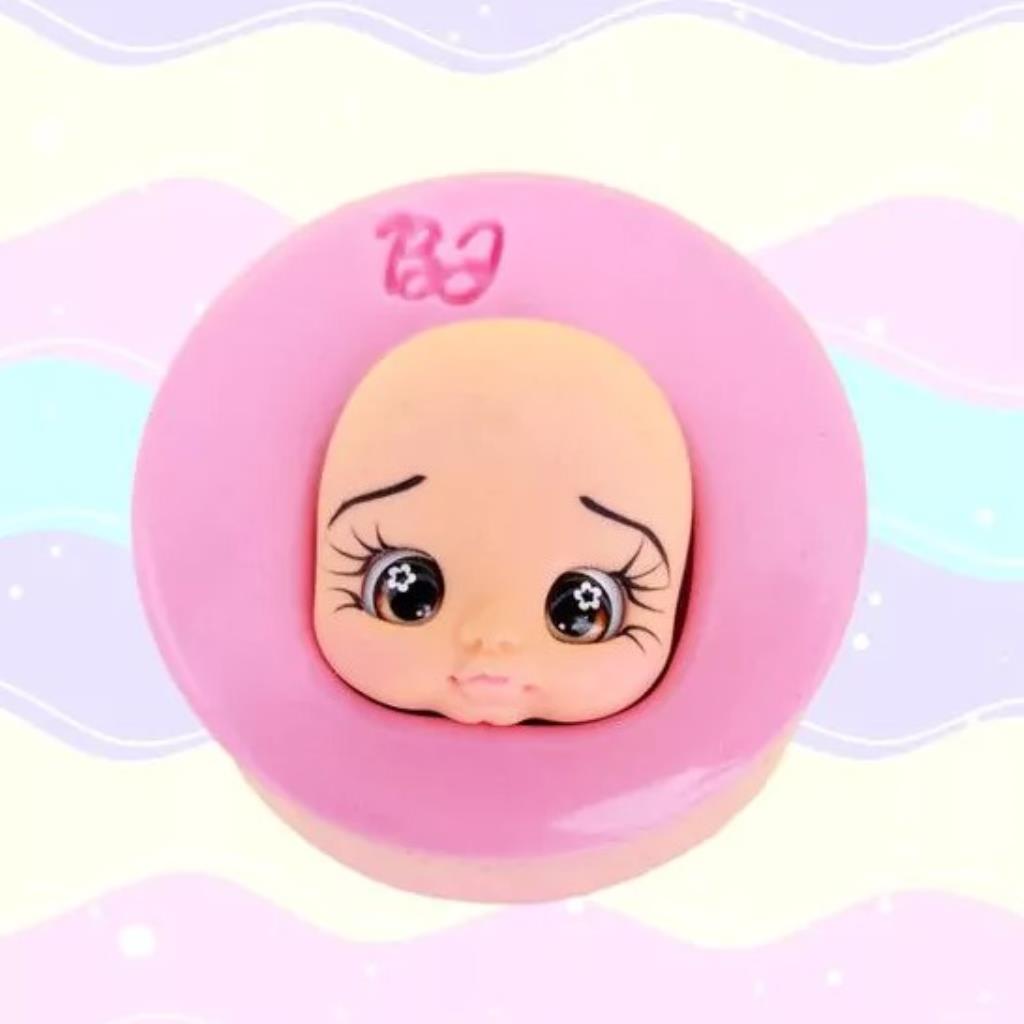 BJ002-MOLDE SILICONE CABECINHA BABY