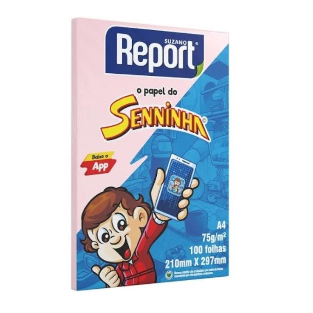 001426 PAPEL ROSA 4A SENNINHA 75G/100F