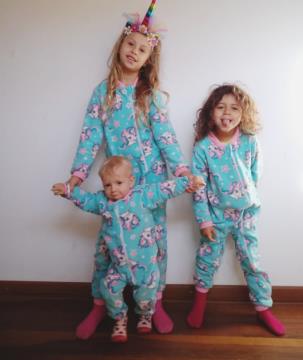 PIJAMA MACACÃO UNICORNIO