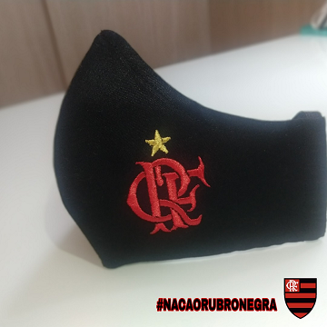 Máscara duplo tecido 100% algodão