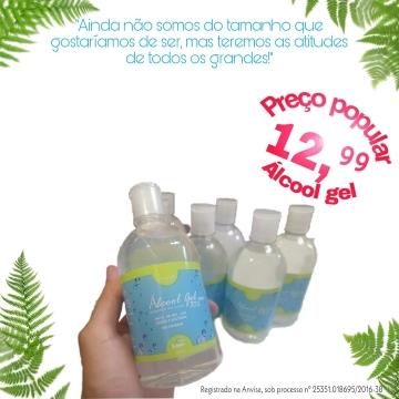 Álcool gel 70 500 ml