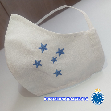 Máscara duplo tecido 100% algodão
